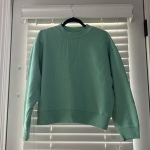 Mint green crewneck